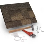 Asphalt roofing material image